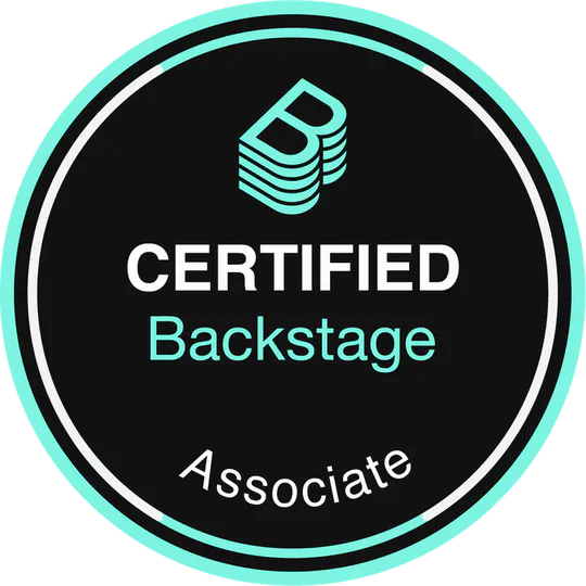 Certified Backstage Associate (CBA)