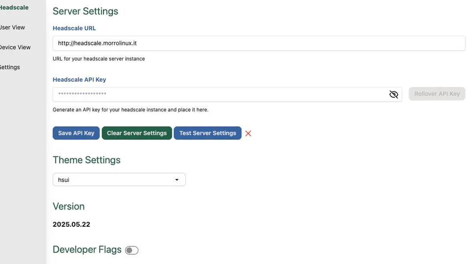 How to setup a containerized Headscale Server with HTTPS and UI